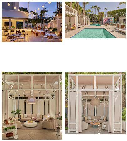 Poolside Cabanas at Viceroy Santa Monica